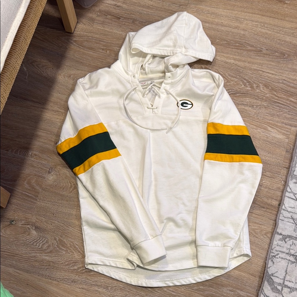 Light weight Packers Hoodie Green and Yellow